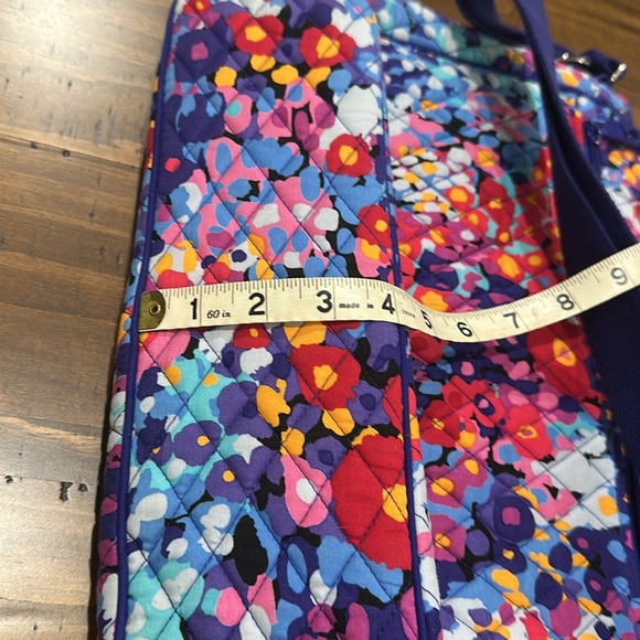 Vera Bradley Laptop Messenger Bag - Impressionista Pattern - Picture 16 of 16